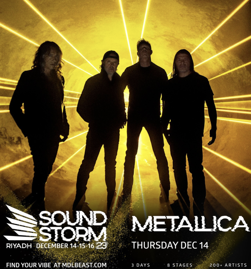 Metallica's Unmissable Performance at MDLBEAST Soundstorm 2023